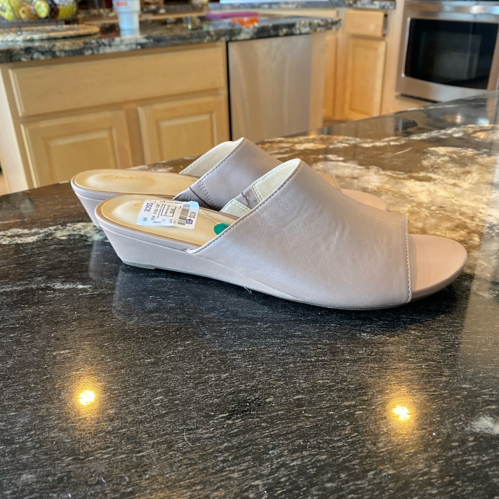 Clark’s leather sandals